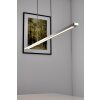 Suspension LED Masterlight Real 2 Acier inoxydable, Nickel mat, 1 lumière