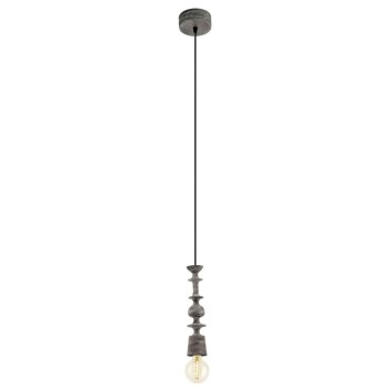 Lampe suspension Eglo AVOLTRI Noir, 1 lumière