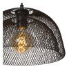 Suspension Lucide MESH Gris, 2 lumières