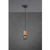 Suspension Trio Tosh LED Noir, 1 lumière