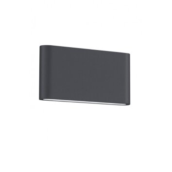 Applique murale Trio THAMES II LED Anthracite, 2 lumières