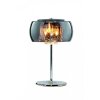 Lampe de table Sorpetaler Leuchten Vapore Chrome, 3 lumières