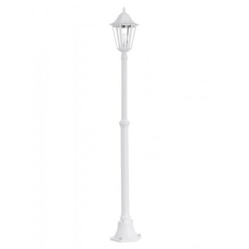 Lampadaire extérieur Eglo NAVEDO Blanc, 1 lumière