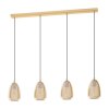 Suspension EGLO ALOBRASE Laiton, 4 lumières