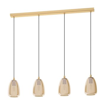 Suspension EGLO ALOBRASE Laiton, 4 lumières