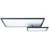 Plafonnier Brilliant Bility LED Noir, 1 lumière