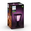 Borne lumineuse Philips Hue Ambiance White & Color Econic LED Noir, 1 lumière, Changeur de couleurs