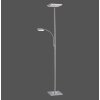 Lampadaire Leuchten Direkt HANS LED Acier inoxydable, 2 lumières