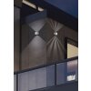 Applique murale d'extérieur Reality ROSARIO LED Blanc, 2 lumières