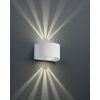 Applique murale d'extérieur Reality ROSARIO LED Blanc, 2 lumières