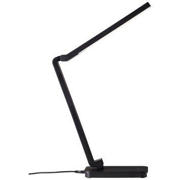 Lampe à poser Brilliant Tori LED Noir, 1 lumière