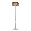 Lampadaire Sorpetaler Leuchten Vapore Chrome, 4 lumières