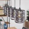 Suspension Pauluspolder Gris, 5 lumières