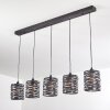 Suspension Pauluspolder Gris, 5 lumières