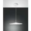 Suspension Fabas Luce Kasa LED Blanc, 1 lumière