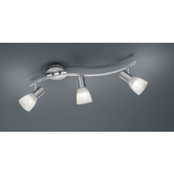 Spot Trio LEVISTO LED Nickel mat, 3 lumières