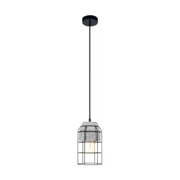 Suspension Eglo CONSETT Gris, Noir, 1 lumière