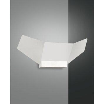 Applique murale Fabas Luce Safi LED Blanc, 1 lumière