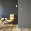 Lampadaire Paul Neuhaus PINO Acier inoxydable, 1 lumière