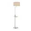 Lampadaire Trio Leuchten CLAAS Nickel mat, 1 lumière