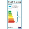 Lampe d'extérieur Globo CREEK Acier inoxydable, Blanc, 2 lumières