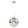 Suspension Globo VARUS Nickel mat, 1 lumière