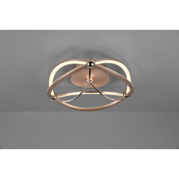 Plafonnier Trio Charivari LED Laiton, 1 lumière