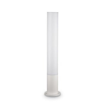 Borne lumineuse Ideal Lux EDO OUTDOOR Blanc, 1 lumière