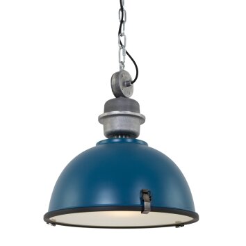 Suspension Steinhauer Bikkel Bleu, 1 lumière