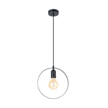 Suspension Eglo BEDINGTON Noir, 1 lumière