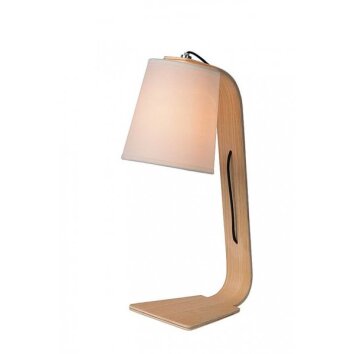 Lampe de table Lucide NORDIC Blanc, 1 lumière