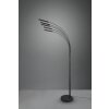 Lampadaire Reality Reed LED Noir, 5 lumières