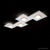 Plafonnier Grossmann KARREE LED Aluminium, Titane, 4 lumières