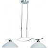 Suspension Steinhauer CAPRI Acier inoxydable, 2 lumières