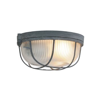 Plafonnier Steinhauer Mexlite Gris, 1 lumière