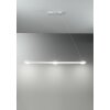 Suspension Fabas Luce Swan LED Blanc, 3 lumières