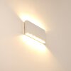 Applique murale d'extérieur Marsh LED Blanc, 2 lumières