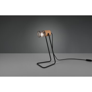 Lampe de table Trio Tosh LED Noir, 1 lumière