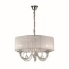 Suspension Ideal Lux SWAN Chrome, 3 lumières