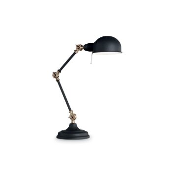 Lampe à poser Ideal Lux TRUMAN Noir, 1 lumière