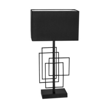 Lampe à poser By Rydens Paragon Noir, 1 lumière