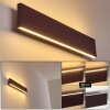 Applique murale Obion LED Rouille, 2 lumières