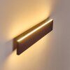 Applique murale Obion LED Rouille, 2 lumières