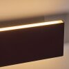 Applique murale Obion LED Rouille, 2 lumières