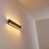 Applique murale Obion LED Rouille, 2 lumières