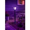 Borne lumineuse Philips Hue Ambiance White & Color Econic LED Noir, 1 lumière, Changeur de couleurs