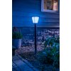 Borne lumineuse Philips Hue Ambiance White & Color Econic LED Noir, 1 lumière, Changeur de couleurs