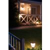 Borne lumineuse Philips Hue Ambiance White & Color Econic LED Noir, 1 lumière, Changeur de couleurs