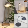 Lampe de table Shreveport LED Anthracite, Blanc, 1 lumière