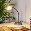 Lampe de table Shreveport LED Anthracite, Blanc, 1 lumière